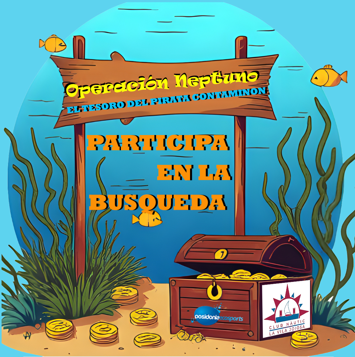 OPERACION NEPTUNO - EL TESORO DEL PIRATA CONTAMINON